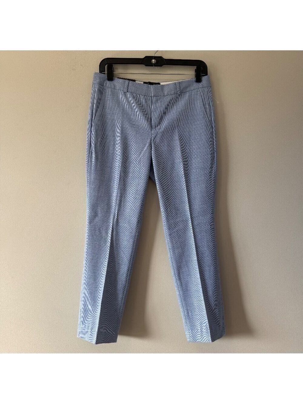 Banana Republic Factory Light Blue Pinstripe Pantsuit